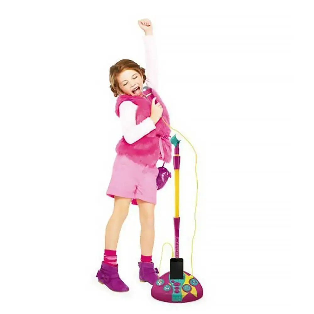 Microfone Infantil Karaokê Fabuloso Barbie - Fun