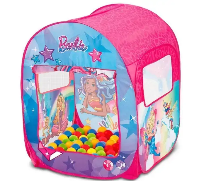 Barraca Barbie 50 Bolinhas Fun