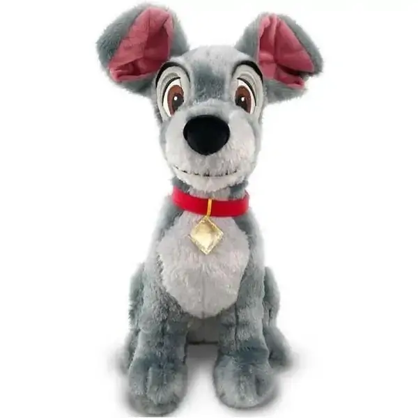 Pelúcia Básica - 40Cm - Disney - A Dama e o Vagabundo - Vagabundo - Fun