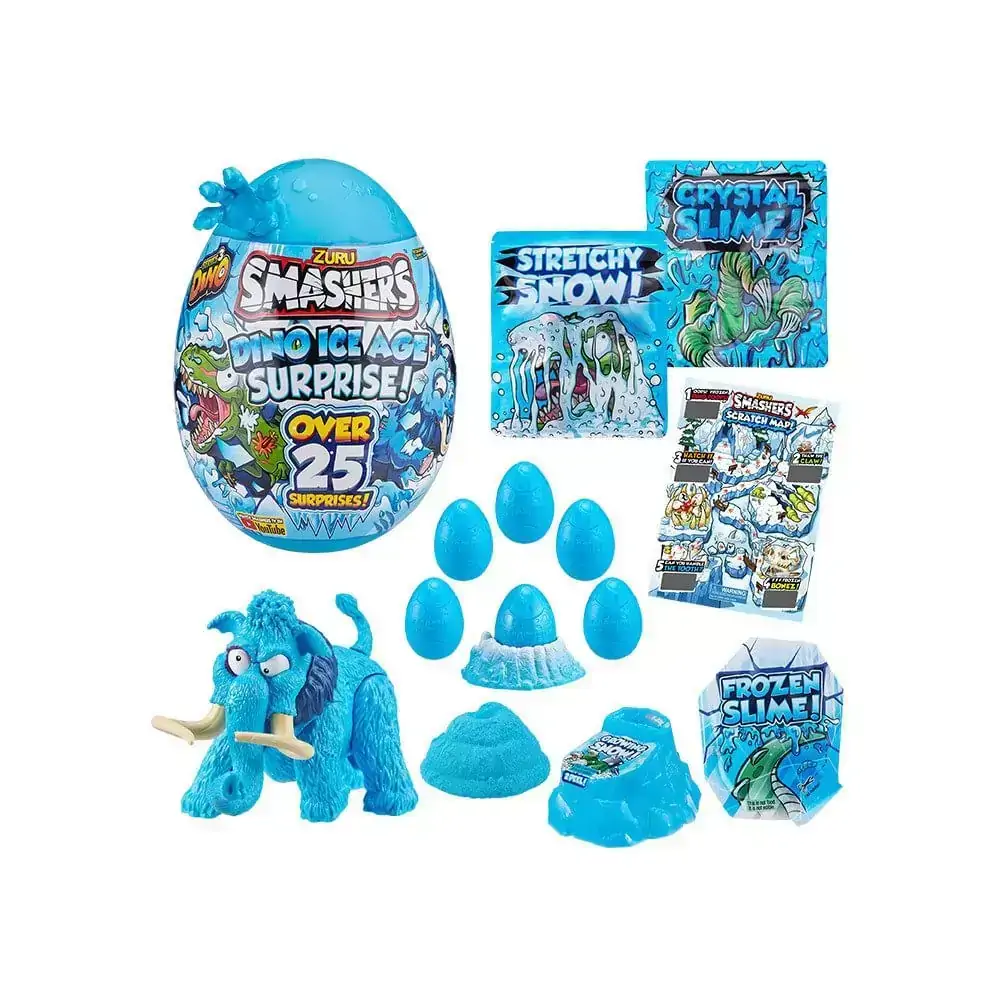 Figura Surpresa - Smashers - Ovo Dino Ice - Surpresa - Fun