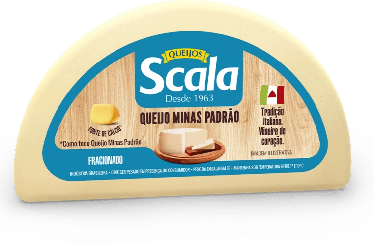 Queijo Minas Padrão Fracionado Scala