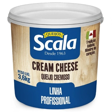 Cream Cheese Scala Profissional Balde 3,6kg