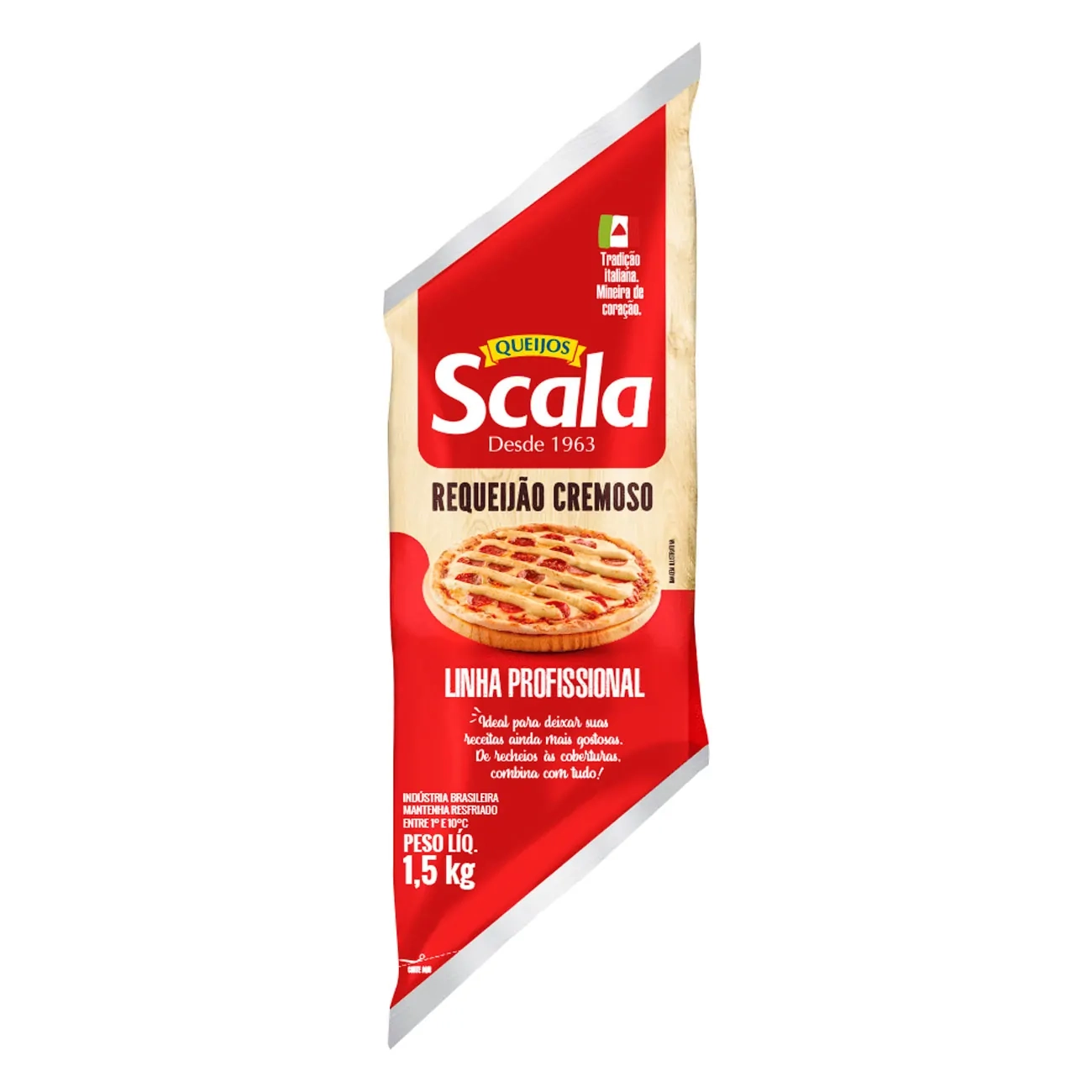 Requeijão Cremoso Scala Profissional Bisnaga 1,5kg
