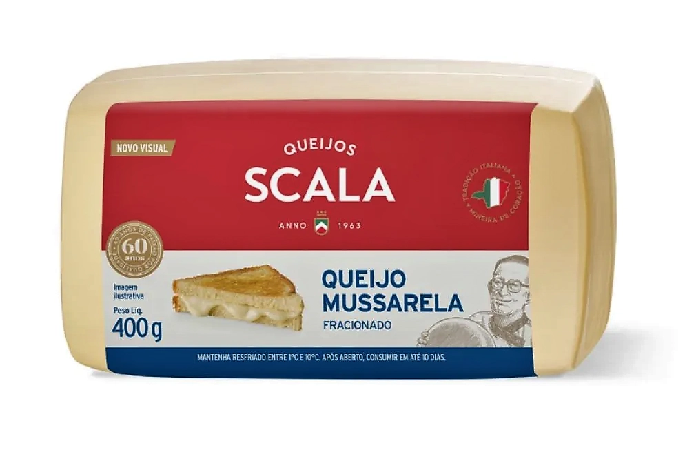 Queijo Mussarela Fracionado Scala 400g