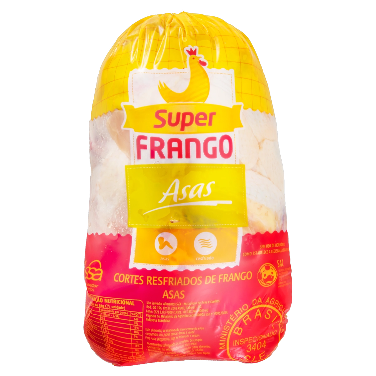 Asa De Frango Resfriada Super Frango
