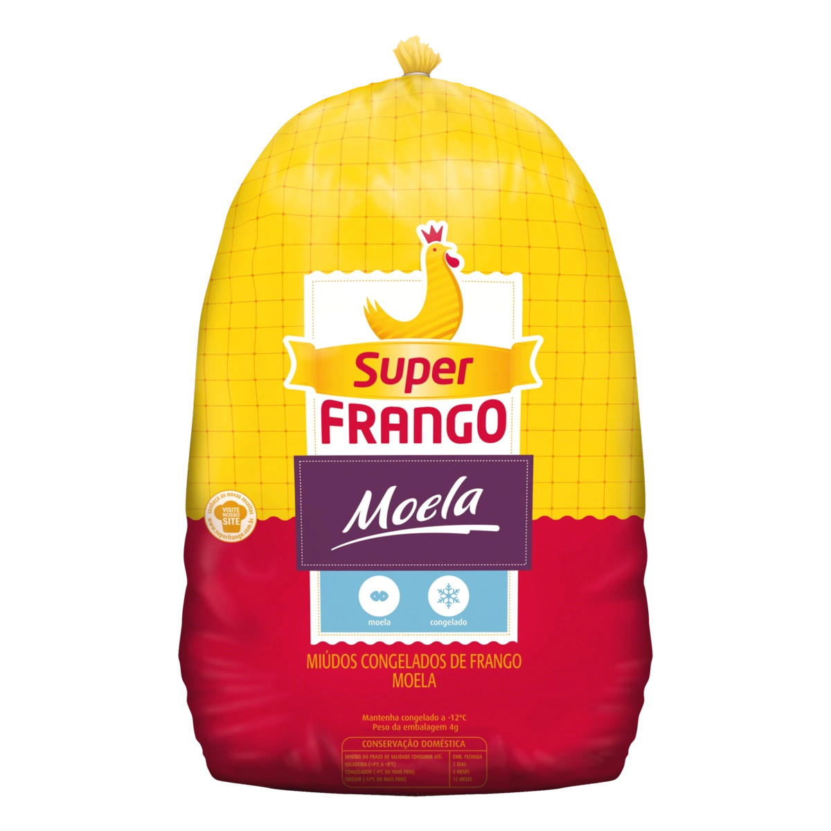 Moela De Frango Congelada Super Frango