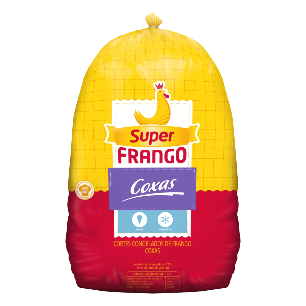 Coxa De Frango Congelada Super Frango