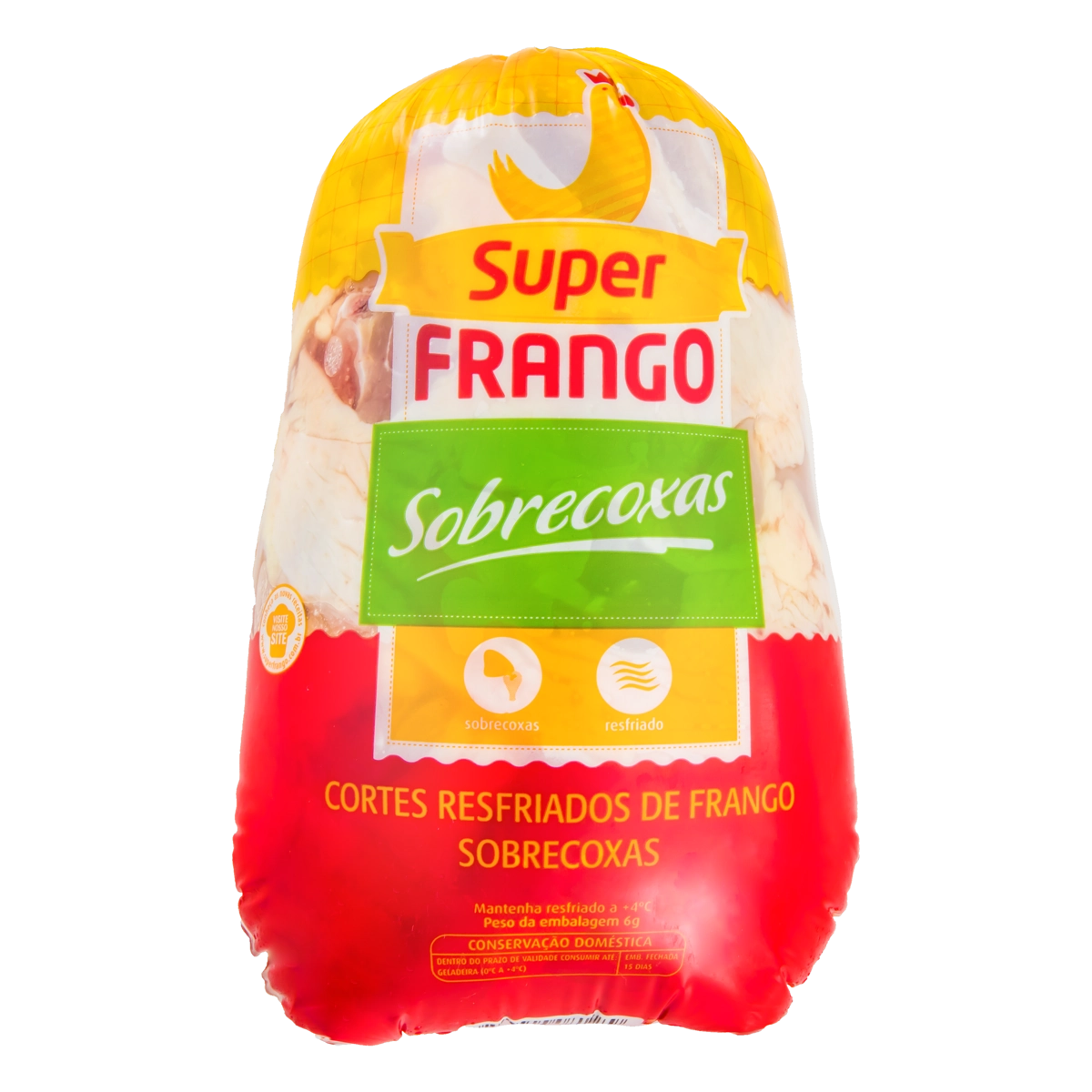 Sobrecoxa De Frango Resfriada Super Frango