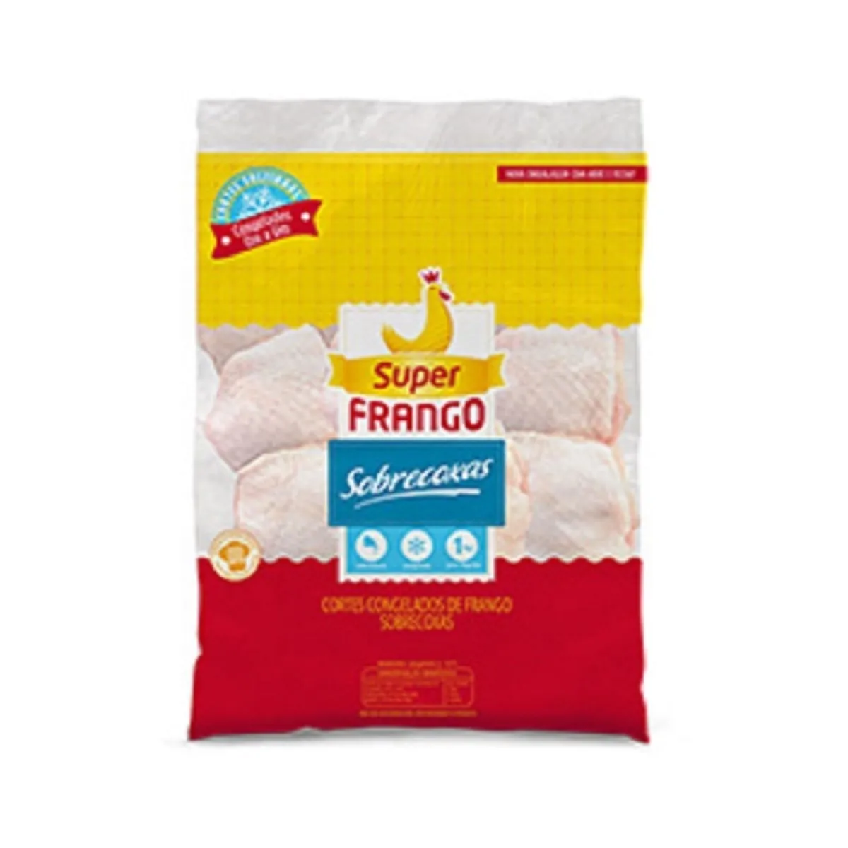 Sobrecoxa De Frango Iqf Superfrango 1kg