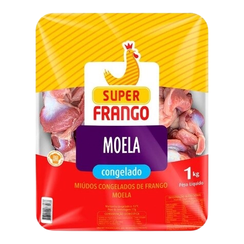 Moela De Frango Congelada Super Frango 1kg