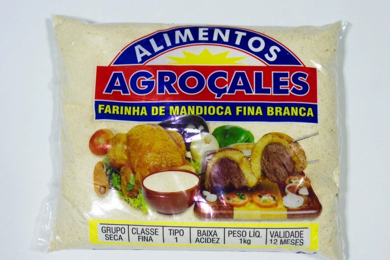 Farinha Mand Agrocales Fina 1kg