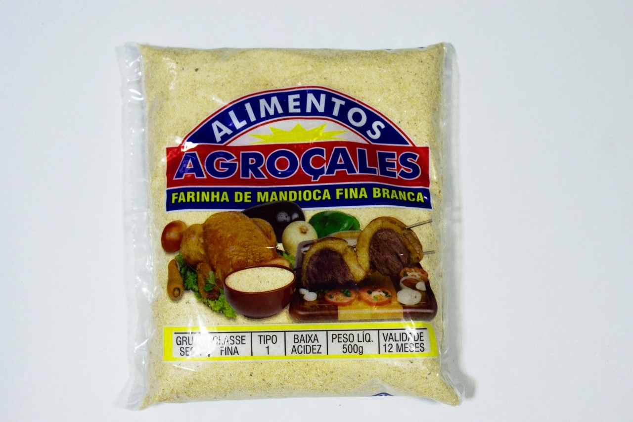 Farinha Mand Agrocales Fina 500gr