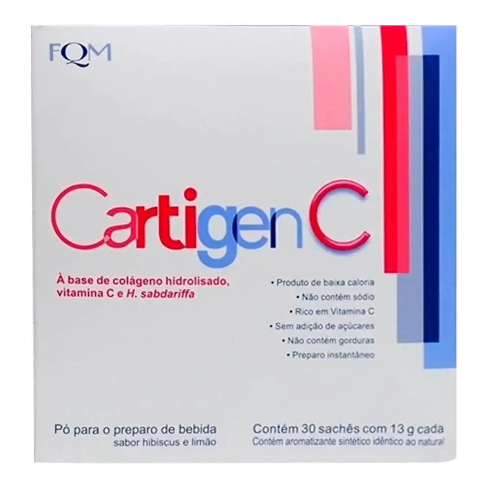 Cartigen C 30 Sachês Farmoquímica 12g cada