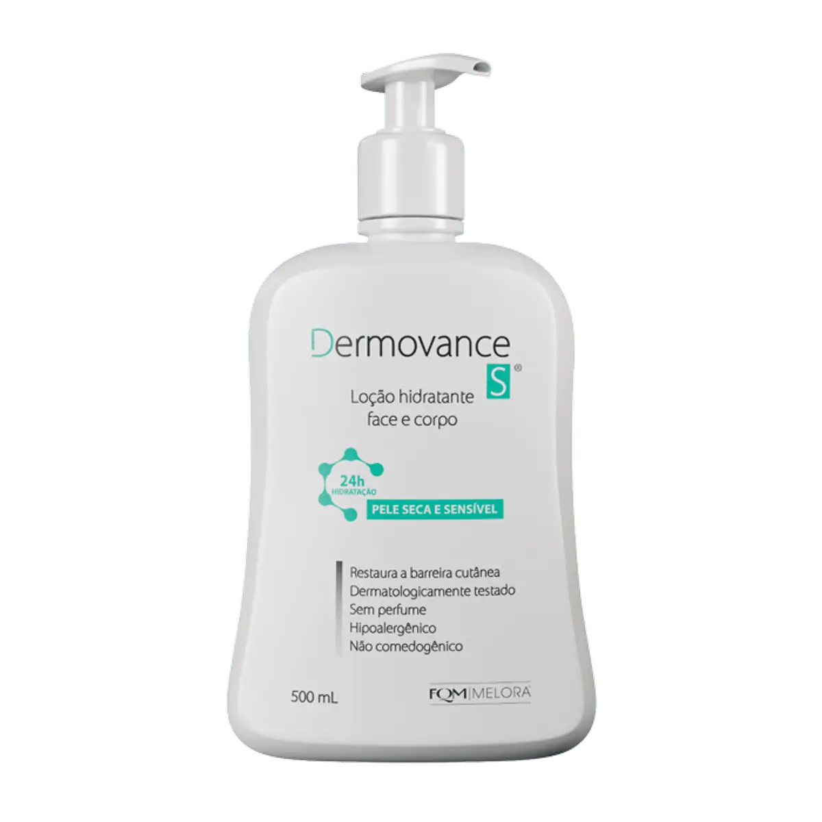 Loção Hidratante Corpo E Rosto Dermovance S Frasco 500ml