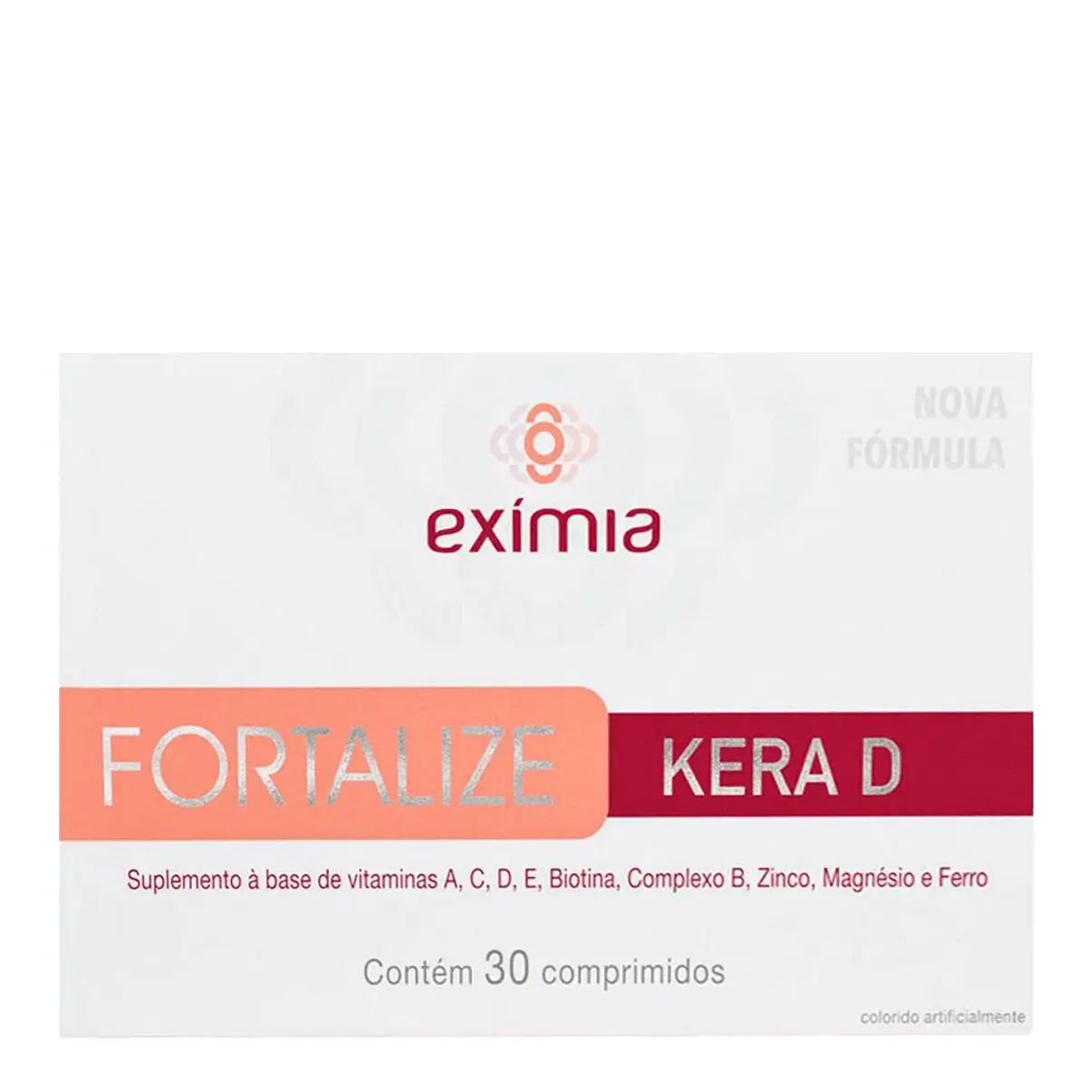 Exímia Fortalize Kera D Farmoquimica 30 Comprimidos