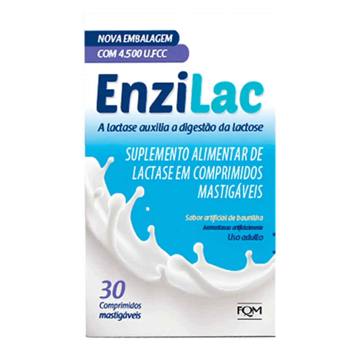Enzilac 4500UI com 30 comprimidos