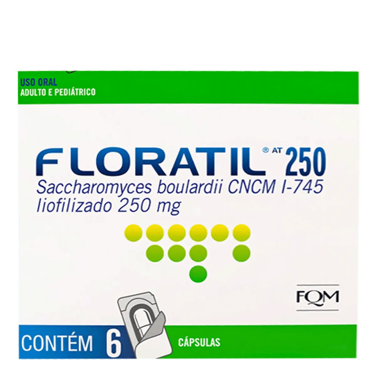 Floratil At Caixa 6 Cápsulas