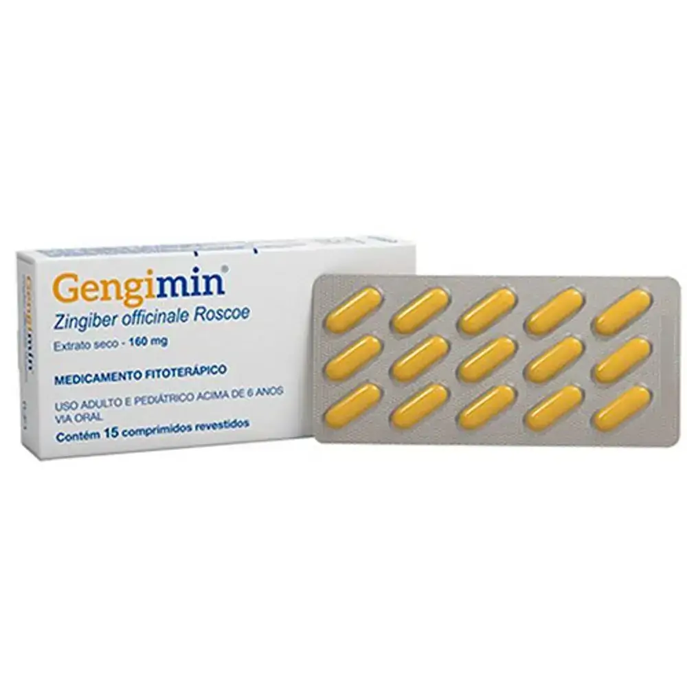 Gengimin 160 Mg Com Rev Ct Bl Al Plas Pvdc Trans X 15