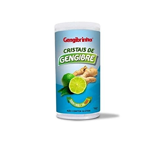 Cristais De Gengibre Limao/sal Light 10g Gengibrinha
