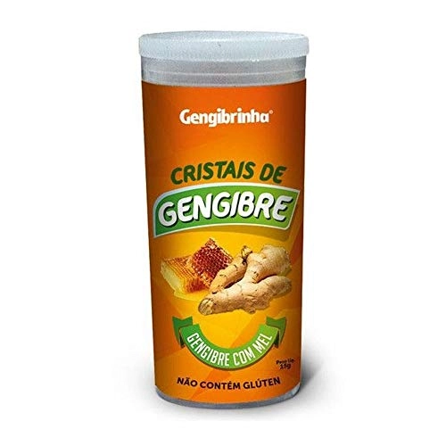Cristais De Gengibre C/ Mel 15g Gengibrinha