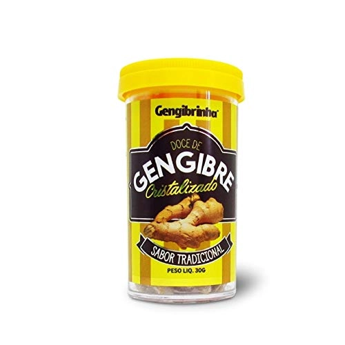 Gengibre Cristalizado 30g Gengibrinha