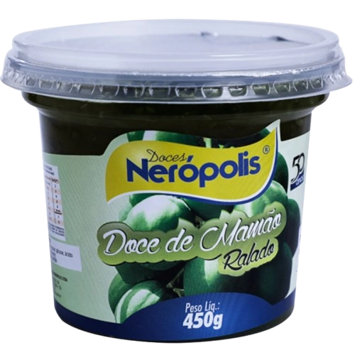 Doce Neropolis 450g Mamao Ralado