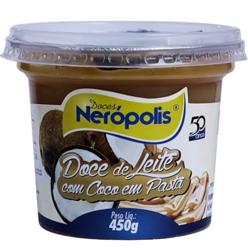 Doce Neropolis 450g Leite Com Coco
