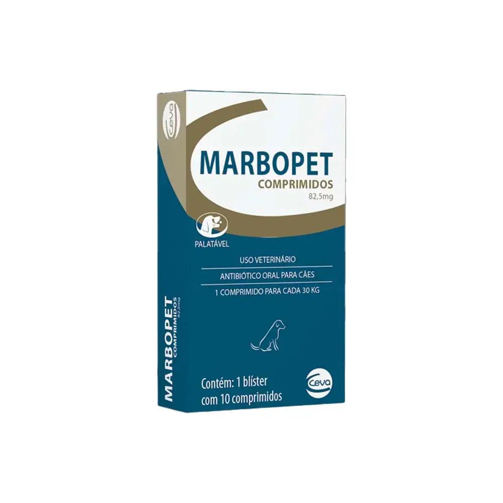 Marbopet 82.5 Mg Com 10 Comprimidos