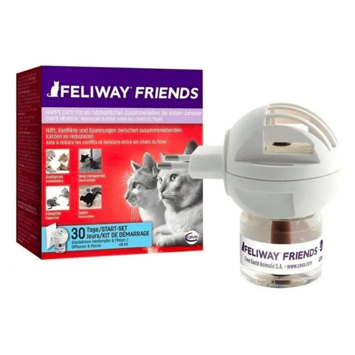 Feliway Friends Difusor Ceva 48ml