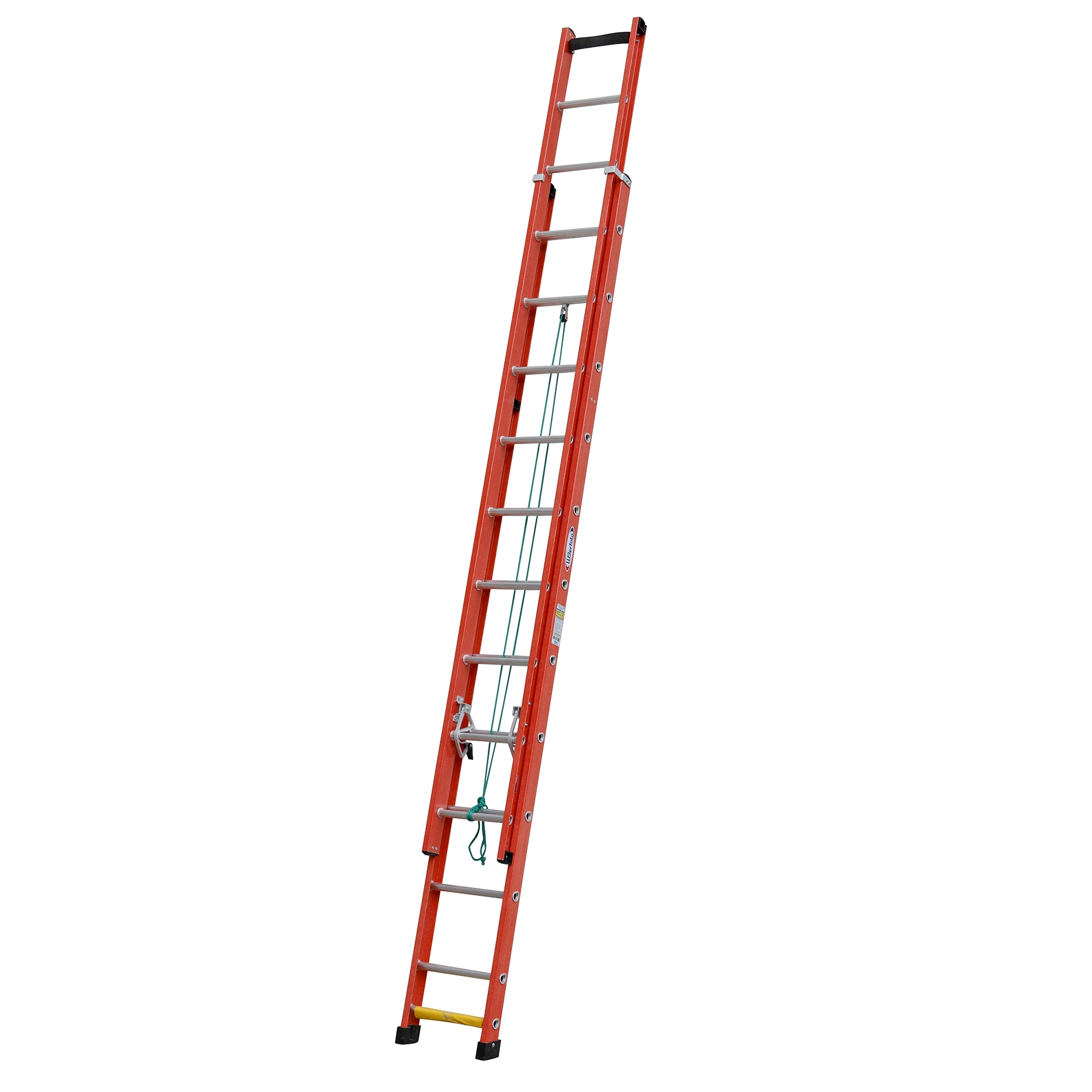 Escada Extensível 12 Degraus Fechada e 19 Aberta 1 Posição Alt.6m W Bertolo