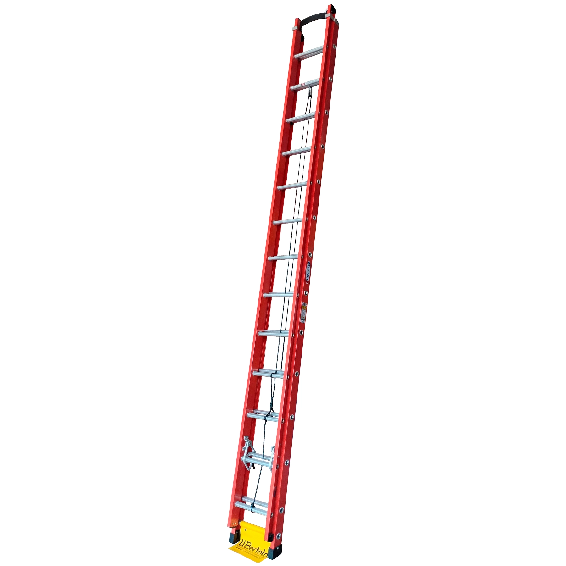 Escada Extensível 14 Degraus Fechada e 23 Aberta 1 Posição Alt.720cm W Bertolo