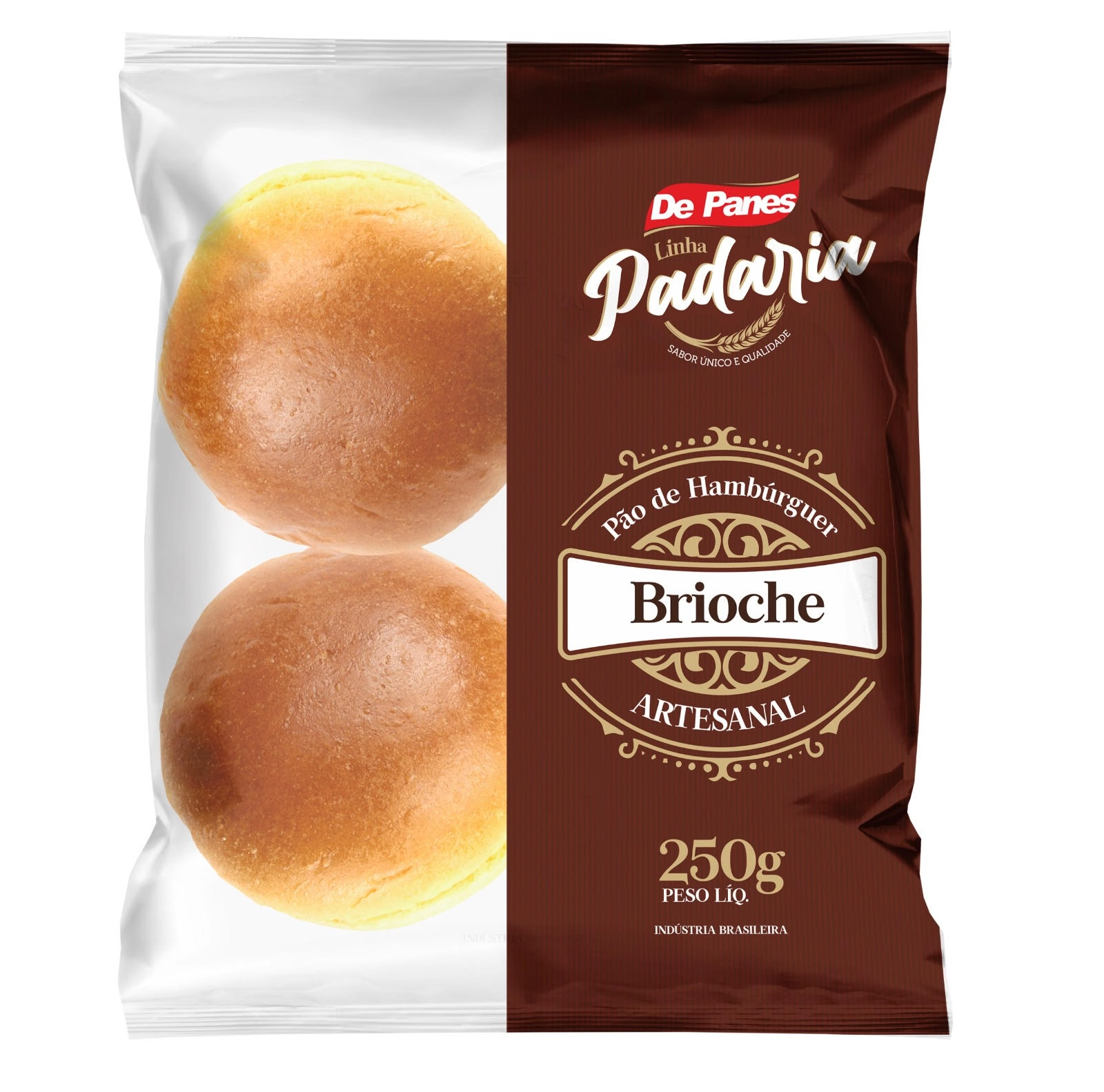 Pao Hamburguer De Panes Artesanal Brioche 250g