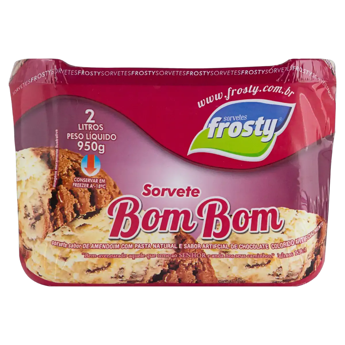Sorvete Bombom Sorvetes Frosty Pote 2l