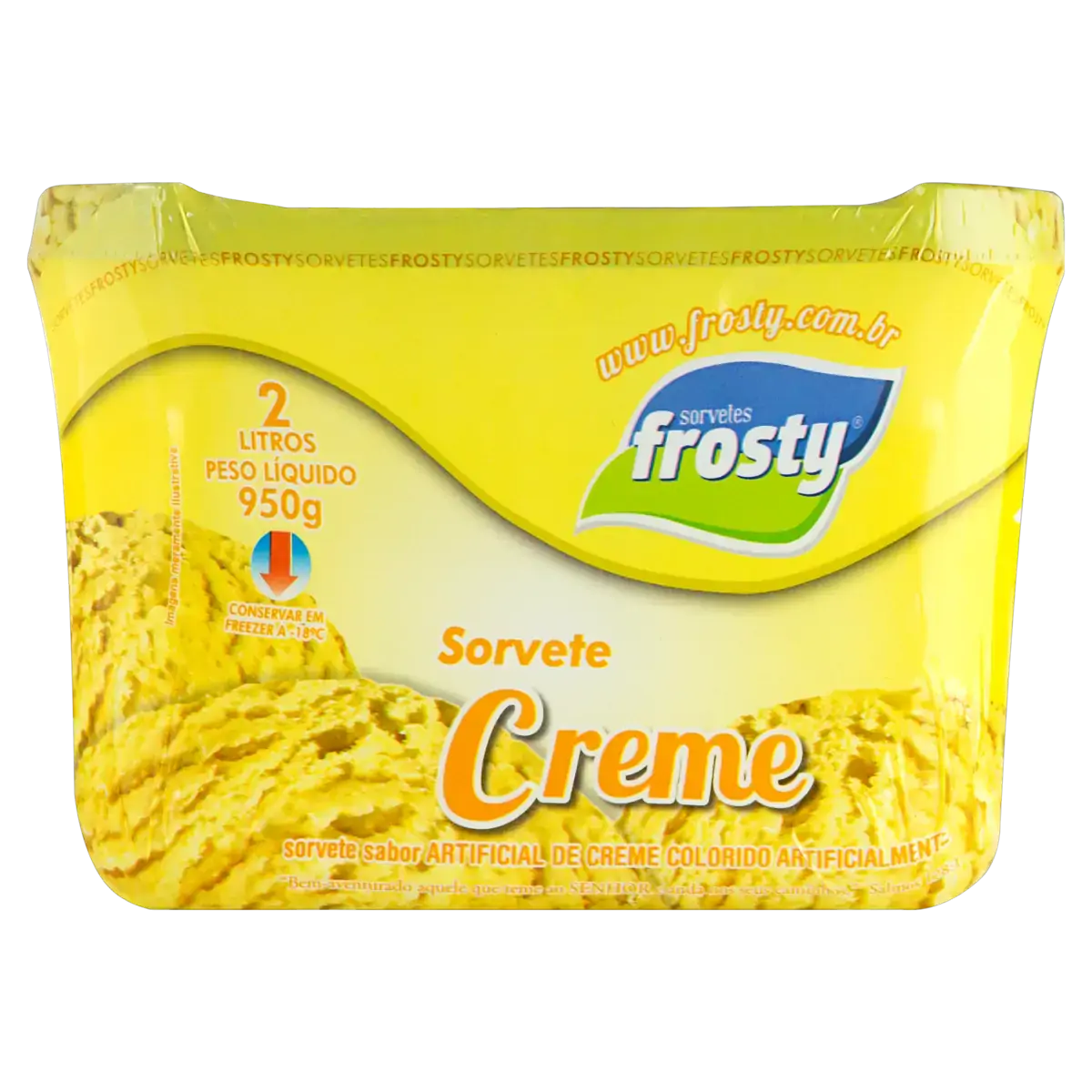 Sorvete Creme Sorvetes Frosty Pote 2l