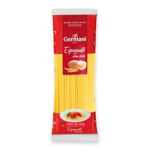 Macarrão Germani Espaguete C/ovos 500gr