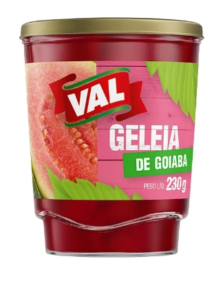 Geleia Val Goiaba Vd 230gr