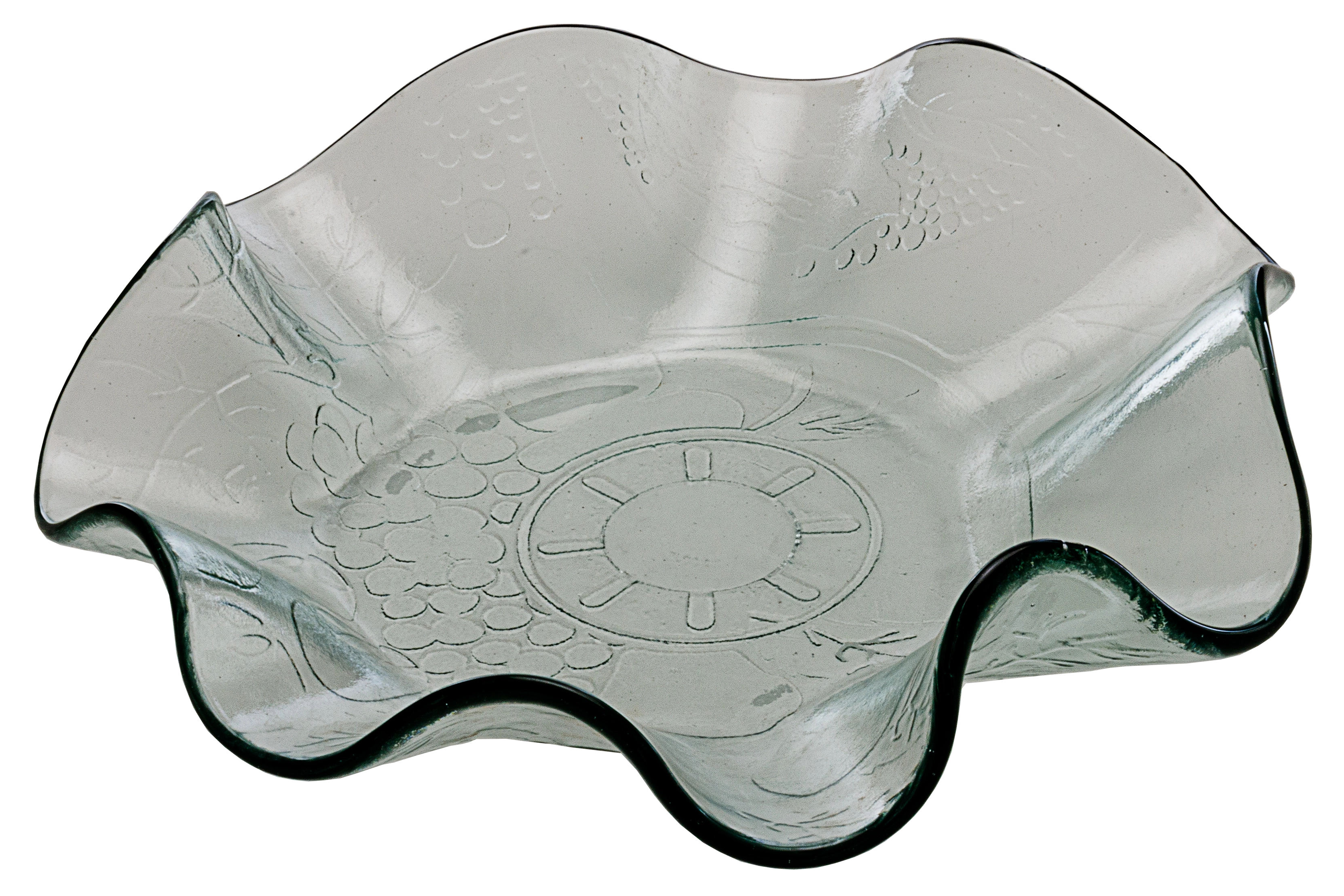 Fruteira Cristal Glass Trop.8x35cm