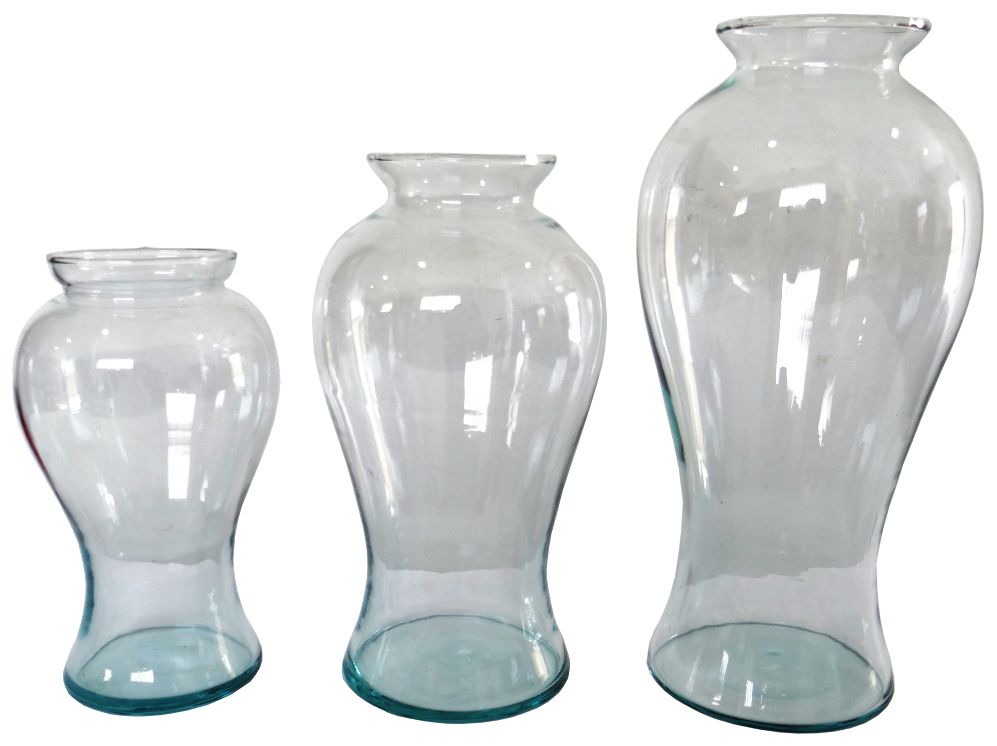 Vaso Vidro Laura G 32x16cm 910482 Crystalis