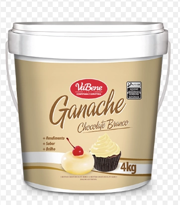 Ganache Choc Branco 4kg Vabene