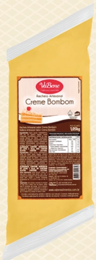 Recheio Creme Bombom Vabene Bi 1,01 Kg