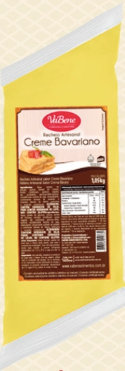 Insumo Recheio Artesanal Creme Bavariano Kg