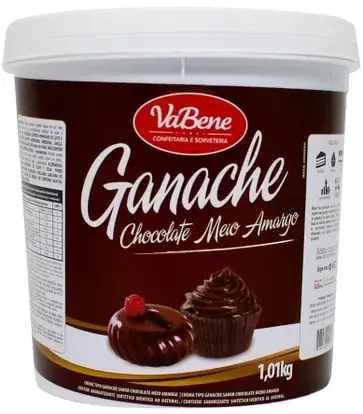 Cob Ganache Meio Amargo 1,01k Vabene