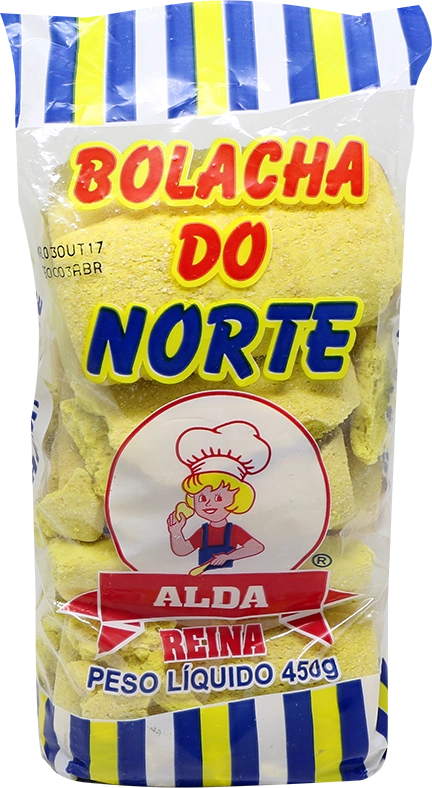 Bolacha Alda 450gr Palito Amarelo