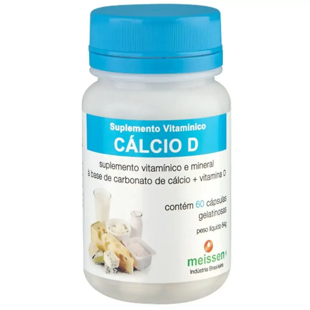 Calcio D 1000mg 60caps Meissen