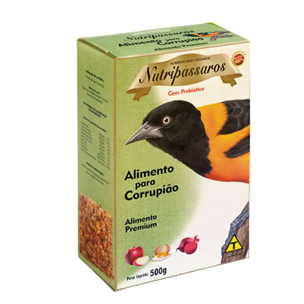 Ração para Pássaros Currupião 500g
