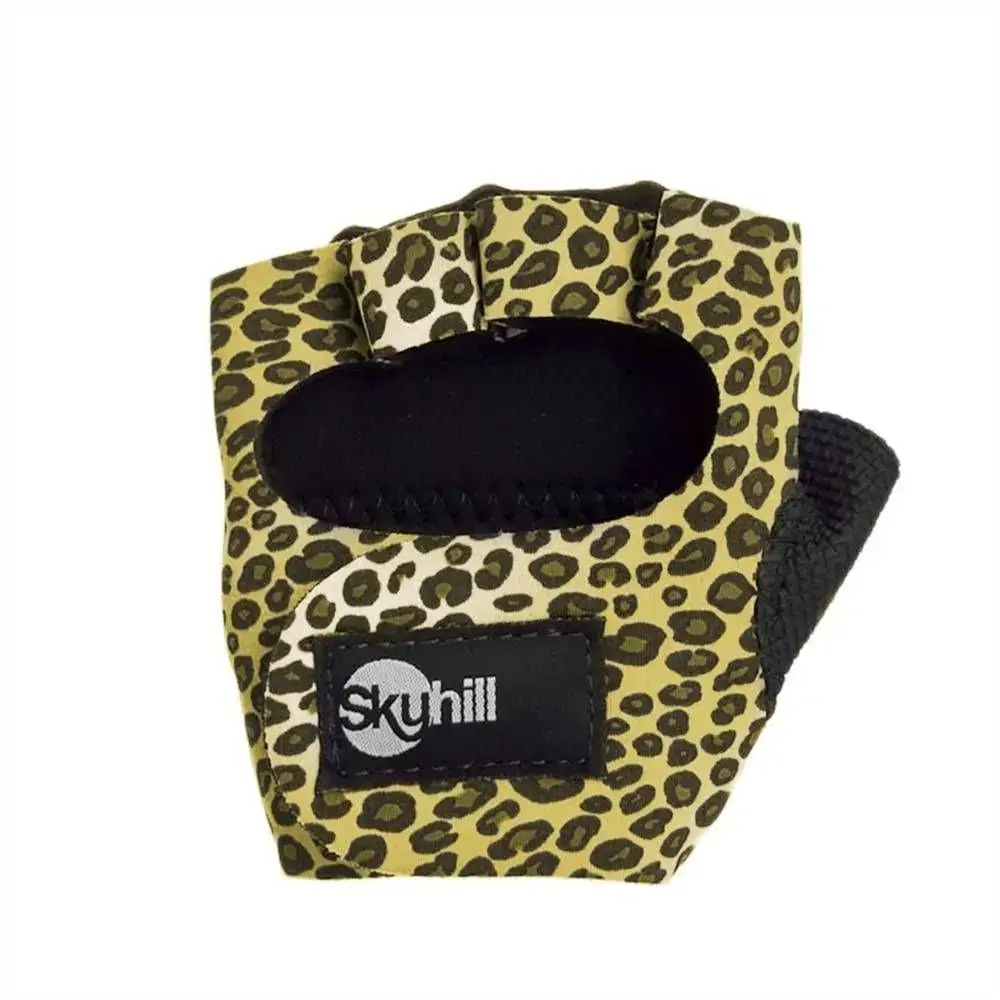 Luva Com Polegar Estampada Onça P