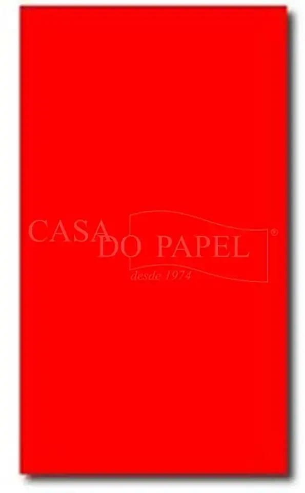 Papel Dobradura Espelho Vermelh