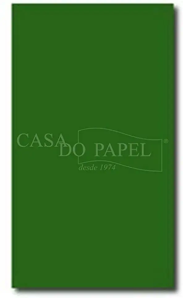 Papel Dobradura Espelho Verde