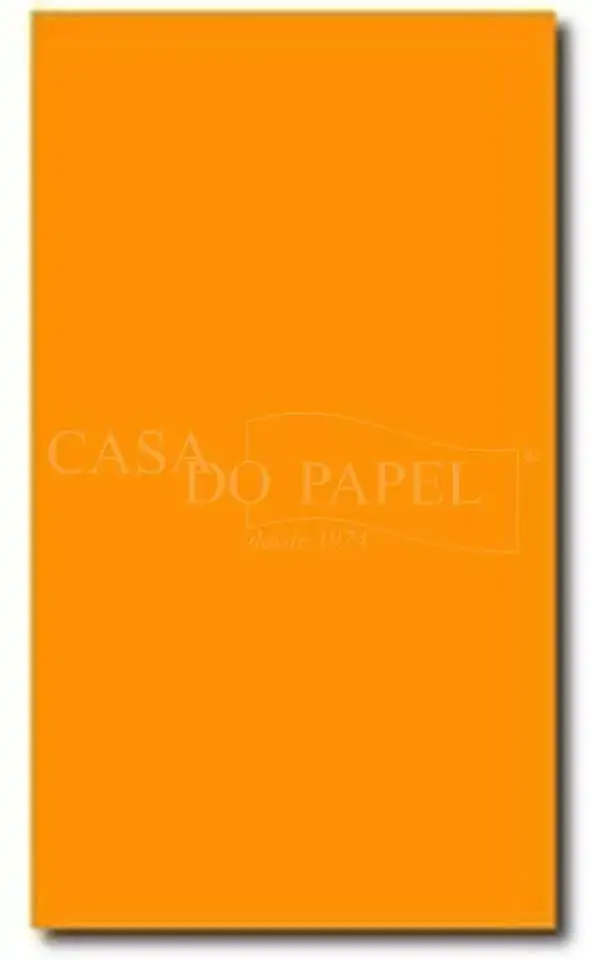 Papel Dobradura Espelho Laranja