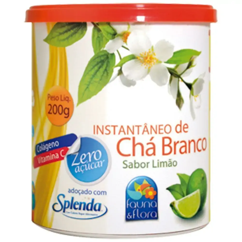 Cha Branco Limao Inst 200g Fauna Flora
